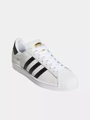 $95.96 • Buy Adidas Originals Superstar Adv Shoes Ftwwht/cblack/goldmt Fv0322 Free Postage Au