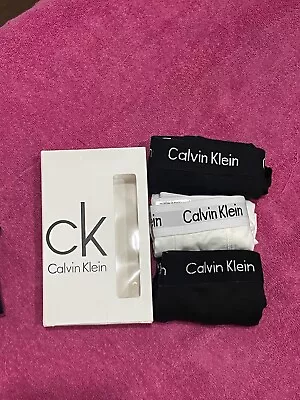 3Pack Calvin Klein Mens CK Trunks Boxers Shorts Boxed -Fast Dispatch • £15.99