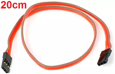 £2.99 • Buy 20CM Male To Male Servo Lead JR Plug 26AW Drone FPV RC Plane OrangeRX - UK