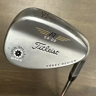 Titleist Vokey SM4 Tour Chrome 54.08 Sand Wedge - Great Condition • $70