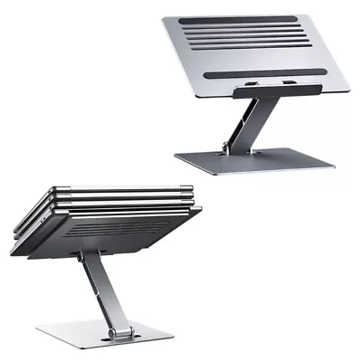 Adjustable Laptop Stand For Mac-Book Notebook Stand Foldable Aluminium Alloy • $70.49