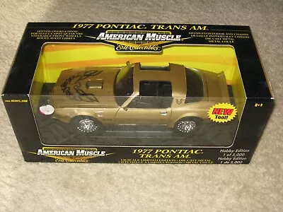 1977 Pontiac Trans Am 1:18 Ertl American Muscle Sealed Box Rare Color • $99.99