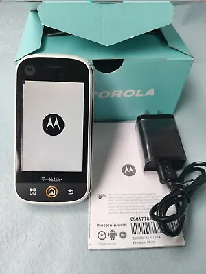 95%New MOTOROLA MB200 White Unlocked 2G Networks Vintage Mobile Phone • $64