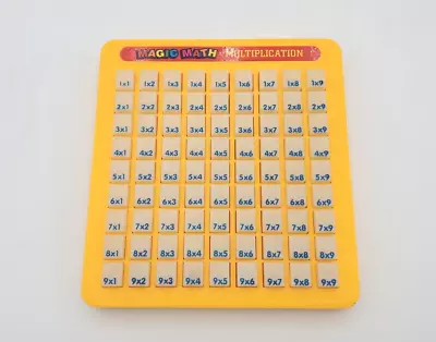 Vintage Magic Math Multiplication Learning Toy Machine Educational Press & See • $19.99