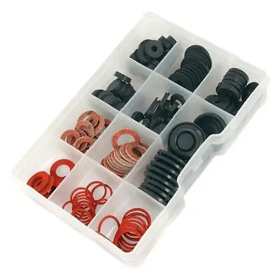 Neilsen 144 Replacement Fibre Rubber Washer Set Seals Plumbers Tap Sink Valve  • £6.49