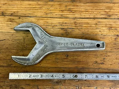 RARE!!! 1920’s Meyer Blanke Milking Dairy Aluminum Wrench K25 HM 1-1/2 Nice!! • $175