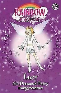 RAINBOW MAGIC  LUCY  The Diamond Fairy - Jewel Fairies Book 7 DAISY MEADOWS U • £2.85