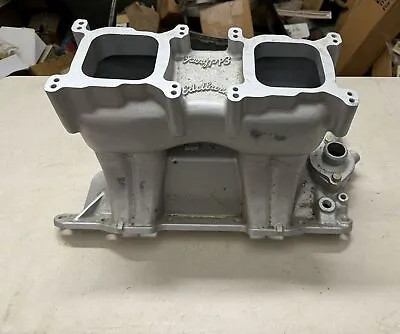 MOPAR Edelbrock Tunnel Ram 340 360 Intake Manifold 4x2 Dual Quad Aluminum TR5 70 • $999.99