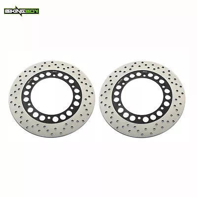 Virago XV750 XV1100 XV700 Pair Front Brake Rotors For Yamaha XJ650 XJ700 FZ400 • $98.91