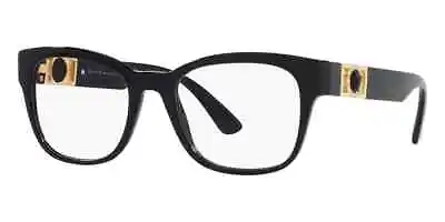Versace VE3314 GB1 Eyeglasses Black Frame Demo Lens 54mm • $169.24