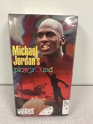 BRAND NEW - Michael Jordans Playground (VHS 1991) - FACTORY SEALED • $24.95