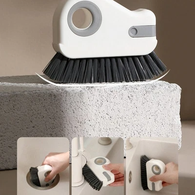 $20.98 • Buy 3pcs White Gap Brush With Build-in Scraper Door Track Cleaner  Air Conditioner