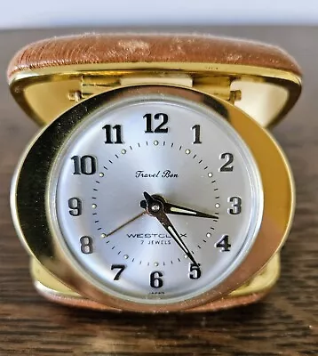 Vintage Westclox  Travel Ben  Travel Alarm Clock! • $24.95