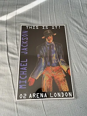 Michael Jackson This Is It 02 Arena London Poster  • $10