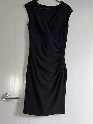 $7 • Buy Ladies IMPULSE Dress Sz 8. Black As New 