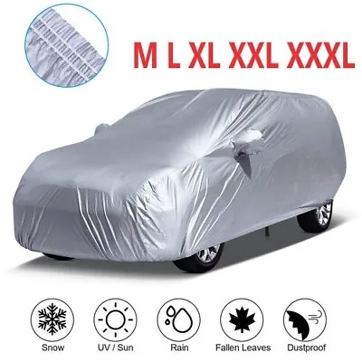 M - XXXL Full SUV Car Cover Waterproof Protection All Weather Universal For SUV • $26.99