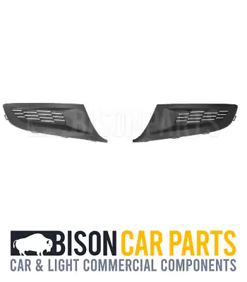 New Vw Polo 6r 2009 - 2017 Set Of Front Bumper Fog Light Cover Grille Left+right • $20.72