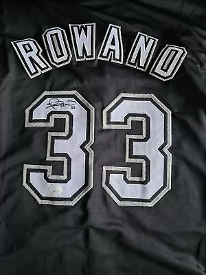 Aaron Rowand Signed Black Chicago White Sox Jersey JSA Witness Certified • $79.99