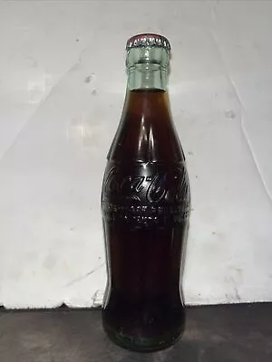 Full 6 Oz. Early Embossed Coca Cola Soda Bottle Denmark S.C. • $11.99