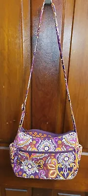 Vera Bradley Rtd Safari Sunset On The Go Satchel Crossbody Purse • $25