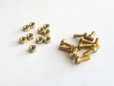 £4.10 • Buy Mamod Steam Engine Brass Screws And Nuts (For Bolted Mamod Steam Engines)