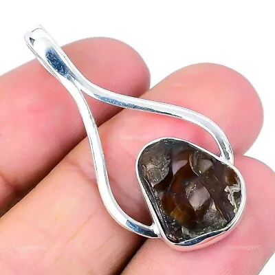 Natural Mexican Fire Opal Gemstone Pendant 925 Sterling Silver Indian Jewelry • $14.99