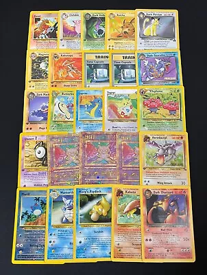$3.75 • Buy Pokemon Wizards Of The Coast Lot Of 50 MP Cards Promo, Rare, 1st Edition, Holos