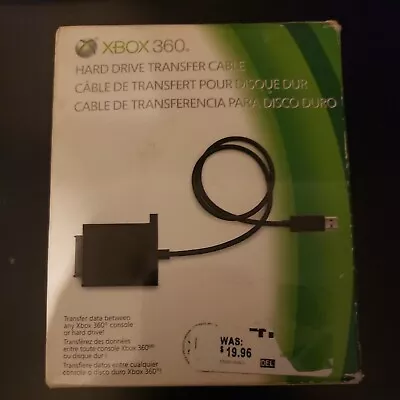 Microsoft Xbox 360 Hard Drive Transfer Cable New Damaged Box • $11.99