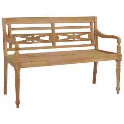 $277.31 • Buy 59.1  Teak Wood Bench Garden Chair Loveseat Accent Outdoor Garden Furniture NEW