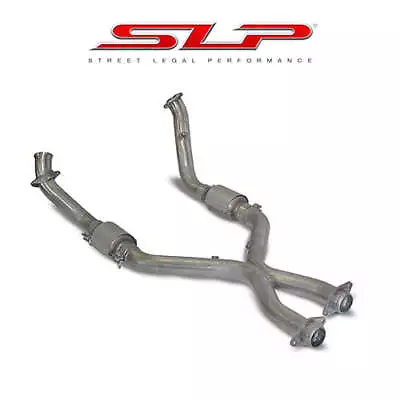 1999-2004 Mustang GT & Cobra SLP X Pipe W/ High Flow Catalytic Converters Cats • $949.99