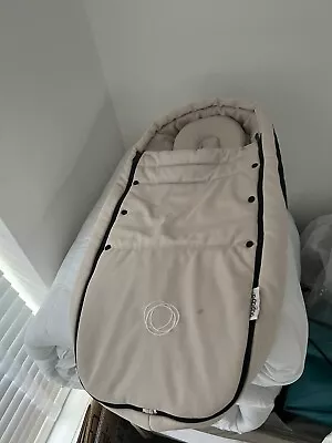 £17.90 • Buy Bugaboo Bee / Ant Beige Newborn Carrycot Cocoon Inlay Pod Footmuff Pram