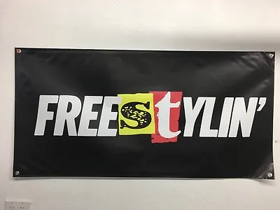 Old School Bmx Freestylin  2x4 Banner Vdc  Mancave Display • $45