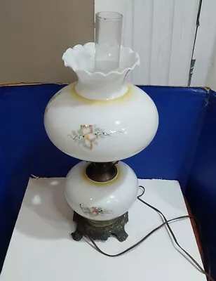 Vintage  Hurricane Lamp. 23 In. • $19.99