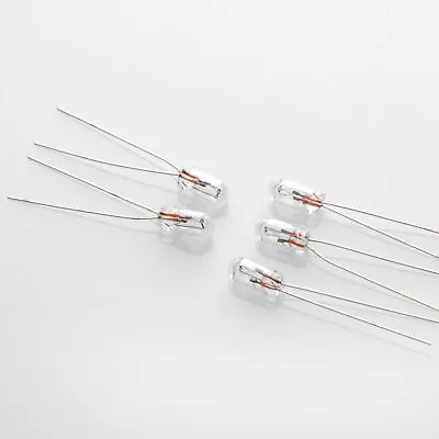 5 X 12V 60mA 0.7W / Bulb Lamp / Miniature Lamp Bulb T1 3mm X 7mm • £5.96