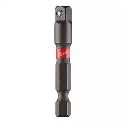 Milwaukee Tool 48-32-5030 Shockwave 1/4  Hex Shank To 1/4  Socket  Adapter • $3.65