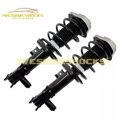 Pair Front Spring Shock Struts W/ADS For Mercedes W218 W212 CLS63 E63 AMG 4Matic • $496