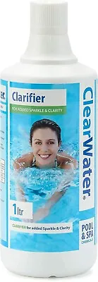 Clearwater 1L Algaecide Chemical Swimming Pool Lay Z Spa Hot Tub Clearwater 1L • £10.97