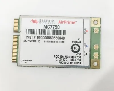 Sierra MC7750 Gobi4000 4G LTE WWAN Wireless Mini PCIe  Card HSPA WCDMA • $13.90