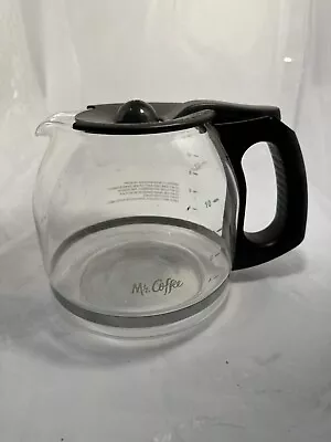 Mr. Coffee 12 Cup Replacement Glass Carafe Black Coffee Pot • $5