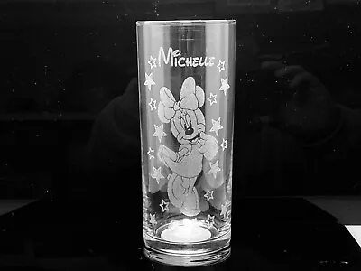 Any Name Engraved & Personalised Disney Highball Glass 16cm Tall • £9.99