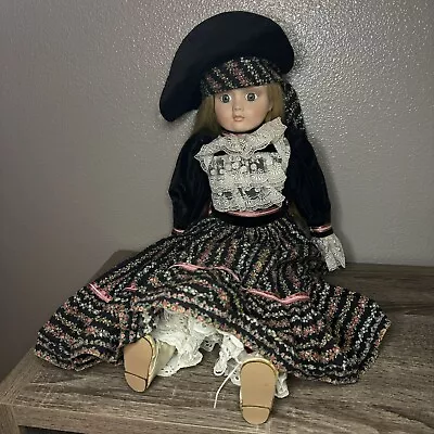 VTG 1986 Victoria Ashlea Originals 138/1000- 17” Porcelain Musical Doll Working • $19.99