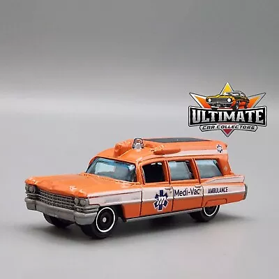 1963 63 Cadillac Ambulance Collectible 1/64 Scale Diecast Model Collector Car  • $8.99