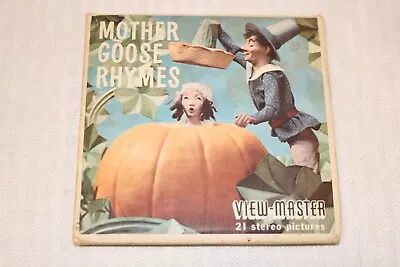 View-Master MOTHER GOOSE RHYMES 3 Reel Packet With Booklet B410 • $14.95