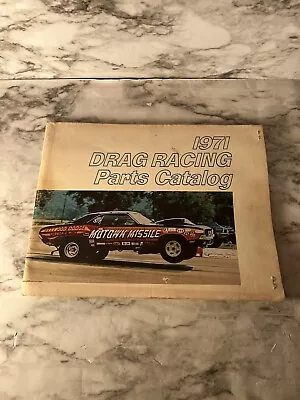 1971 Mopar Drag Racing Parts Catalog Price List Hemi Wedge Motown Missile • $71