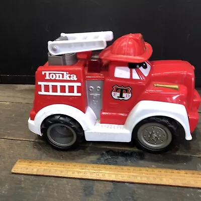 Tonka Plastic/Rubber Fire Truck Used “Chuck” • $25