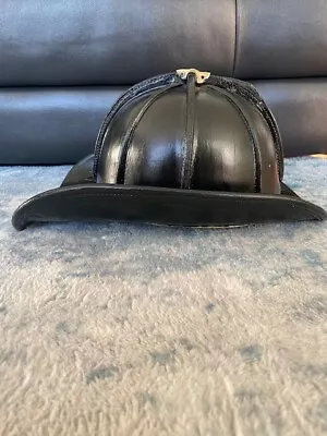 Vintage Cairns 8 Panel Leather Fire Helmet • $1000