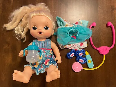 2016 Hasbro Baby Alive Sweet Tears Baby Blonde Doll • $9.99