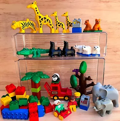 Vintage Lego - Duplo Bulk Set Of Jungle - Zoo Animals Bundle 2 • $120