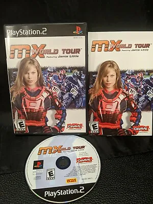 MX World Tour Featuring Jamie Little (Sony PlayStation 2 2005) - PS2 • $6.99