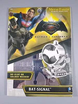 Fascinations Metal Earth Bat Signal 3d Metal Model Kit #MMS377 - PRICE REDUCED! • $5